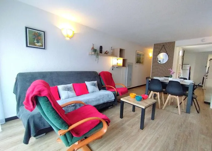 Apartament Duplex T3 6 Pers. Avec Balcon Sud, Parking, - Fr-1-457-336 Saint-Lary-Soulan