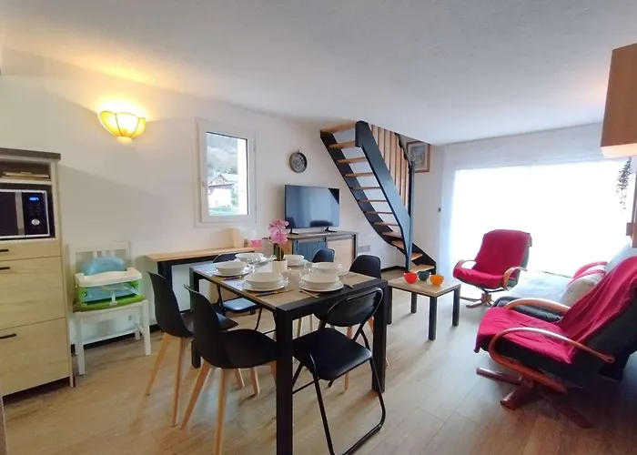 Duplex T3 6 Pers. Avec Balcon Sud, Parking, - Fr-1-457-336 * Saint-Lary-Soulan