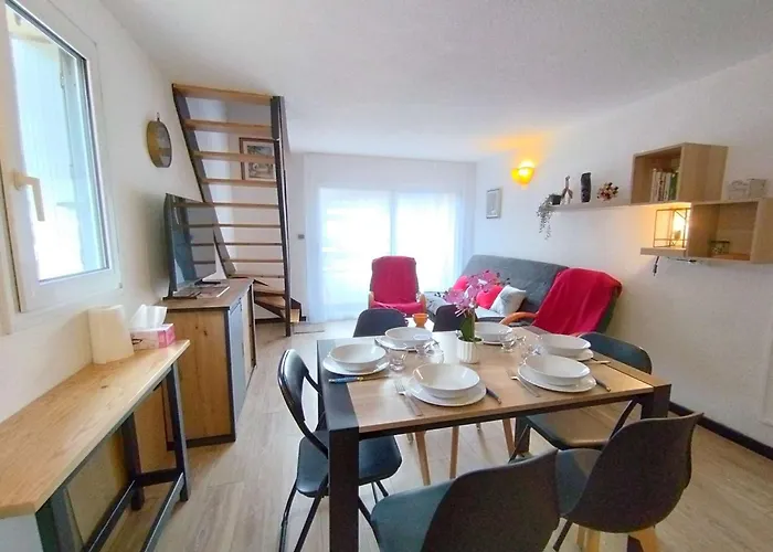 Duplex T3 6 Pers. Avec Balcon Sud, Parking, - Fr-1-457-336